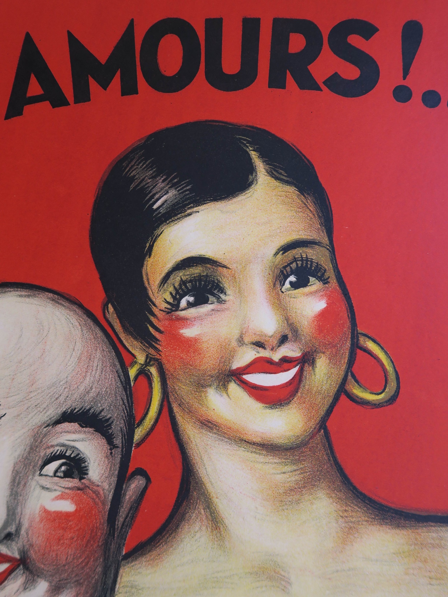Affiche De Paul MOHR De 1946 Jos phine Baker Artemis